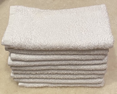 Cloth nappy squares folded